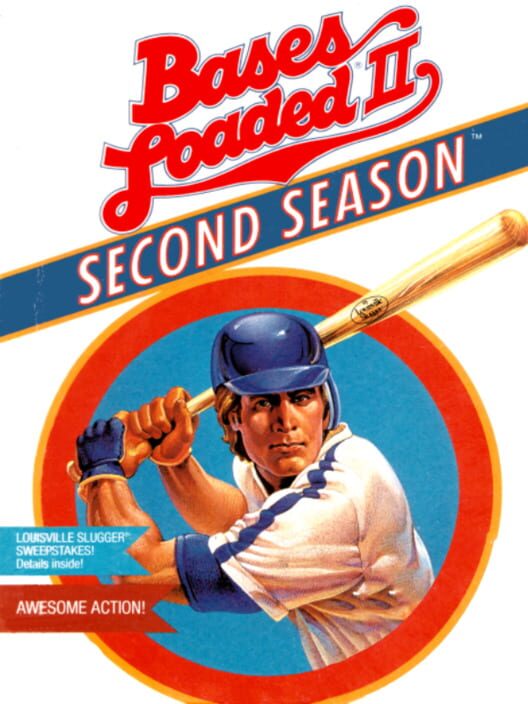 Bases Loaded II: Second Season — NES 1990 — NTSC-U