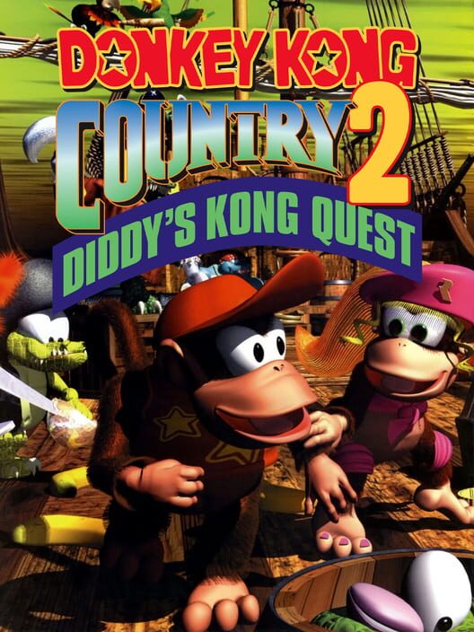 Donkey Kong Country 2: Diddy's Kong Quest — Wii 1995 — NTSC-U