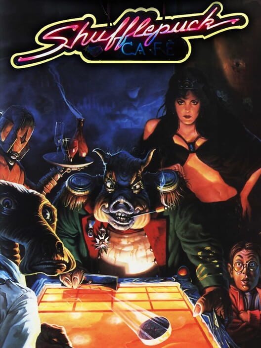 Shufflepuck Cafe — Famicom 1989 — NTSC-U