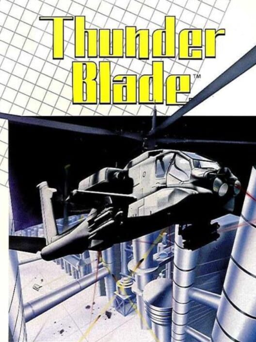 Thunder Blade — Master System 1990 — NTSC-U