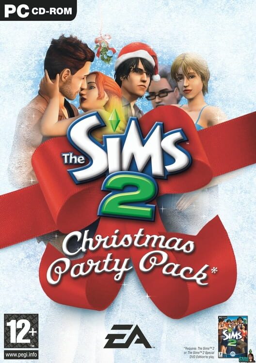 The Sims 2: Happy Holiday Pack — PC Big-Box 2005 — NTSC-U