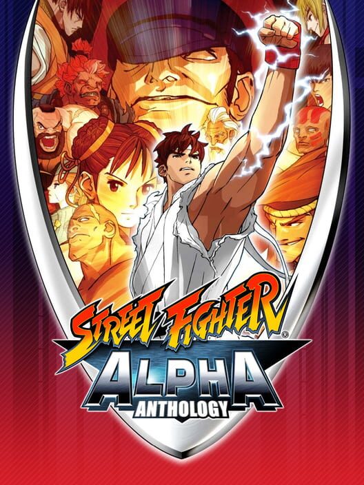 Street Fighter Alpha Anthology — PS2 2006 — NTSC-U