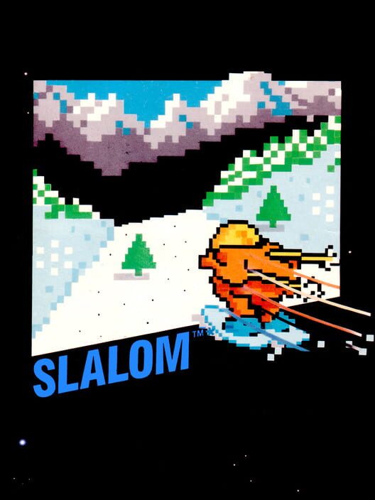 Slalom — NES 1987 — NTSC-U