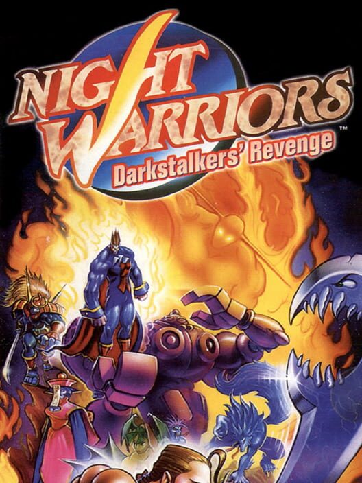 Night Warriors: Darkstalkers' Revenge — Saturn 1996 — NTSC-U