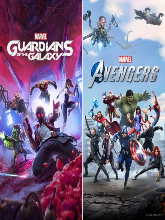 Marvel's Guardians of the Galaxy + Marvel's Avengers — Series X|S 2022 — NTSC-U