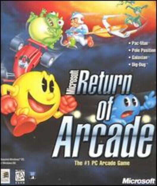 Microsoft Return of Arcade — PC Big-Box 1996 — NTSC-U