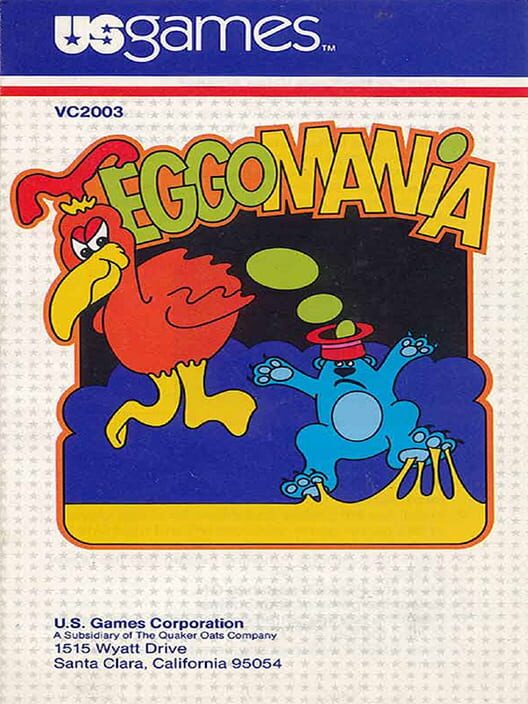 Eggomania — 2600 1982 — NTSC-U