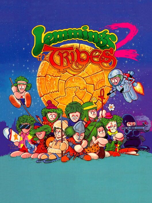Lemmings 2: The Tribes — Game Gear null — NTSC-U