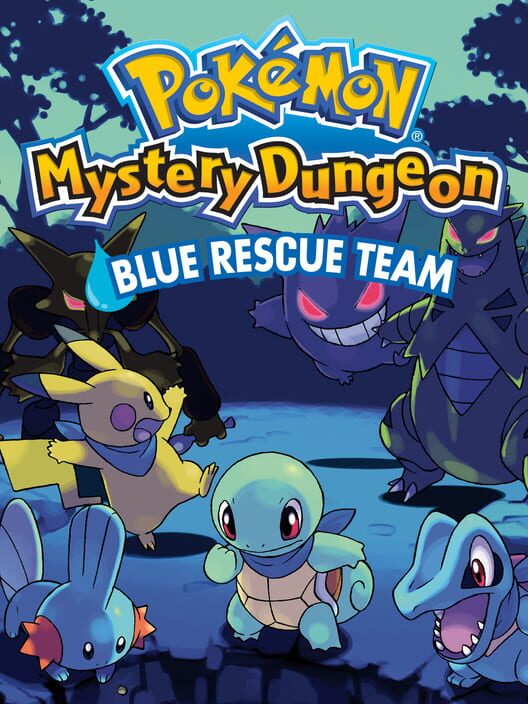 Pokémon Mystery Dungeon: Blue Rescue Team — DS 2005 — NTSC-U