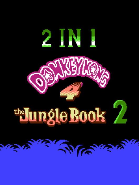 2 in 1: Donkey Kong 4 + The Jungle Book 2 — Famicom 1997 — NTSC-U