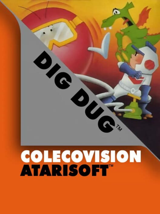 Dig Dug — ColecoVision null — NTSC-U