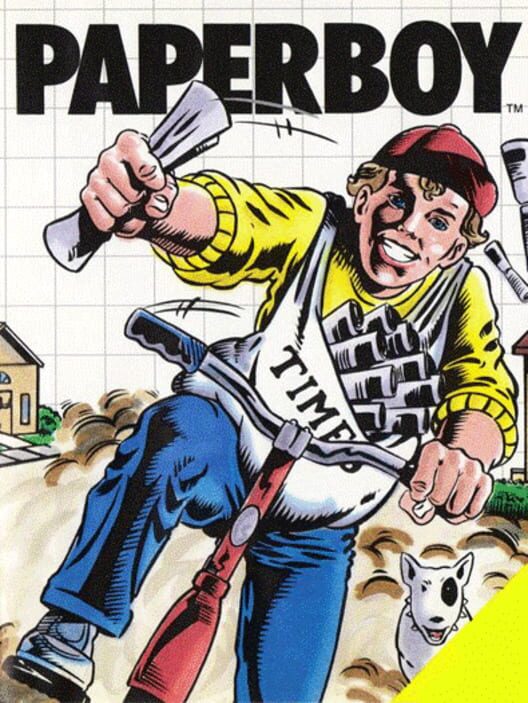 Paperboy — Master System null — NTSC-U