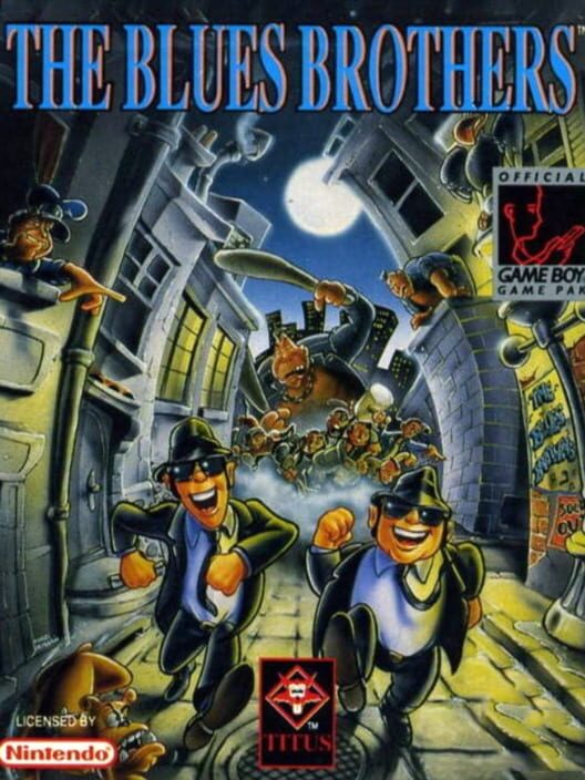 The Blues Brothers — Game Boy 1992 — NTSC-U