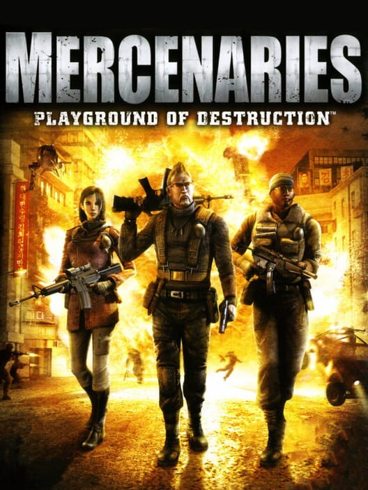 Mercenaries: Playground of Destruction — Xbox 2005 — NTSC-U