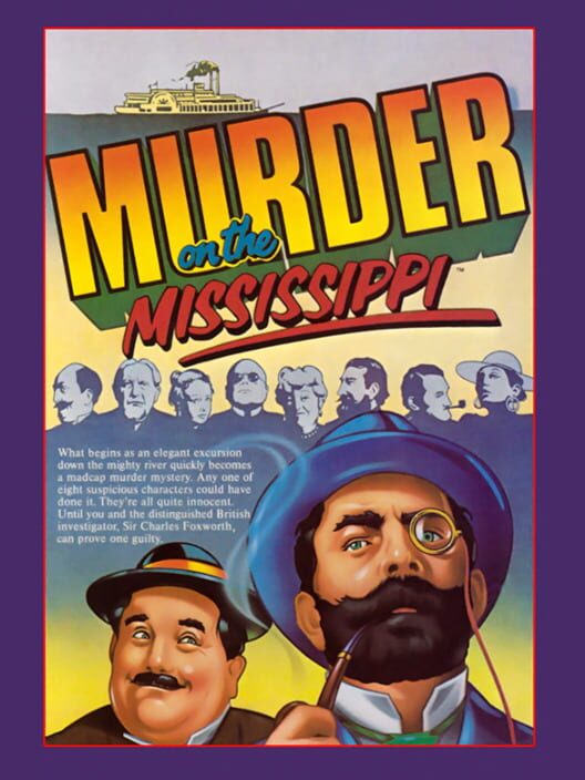 Murder on the Mississippi — Famicom 1986 — NTSC-U