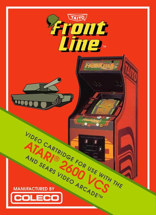 Front Line — 2600 1984 — NTSC-U