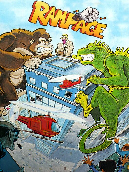 Rampage — NES 1988 — NTSC-U