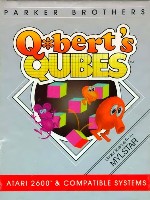 Q*bert's Qubes — 2600 1985 — NTSC-U