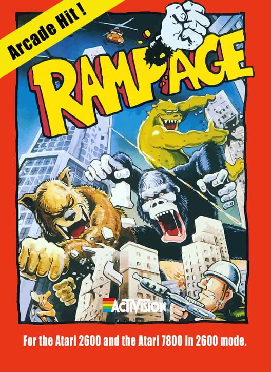 Rampage — 2600 1989 — NTSC-U