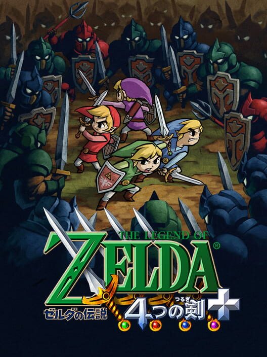 Zelda no Densetsu: 4-tsu no Tsurugi + — GameCube 2004 — NTSC-U
