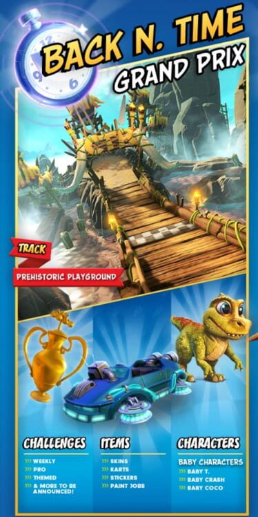 Crash Team Racing Nitro-Fueled: Back N. Time Grand Prix — Switch 2019 — NTSC-U