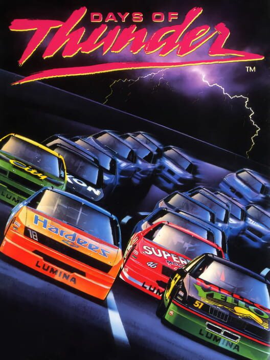 Days of Thunder — Game Boy 1992 — NTSC-U