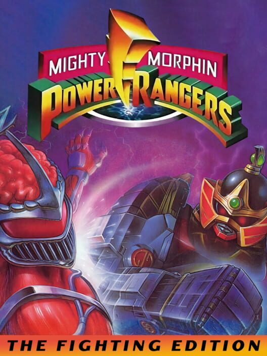 Mighty Morphin Power Rangers: The Fighting Edition — SNES 1996 — NTSC-U