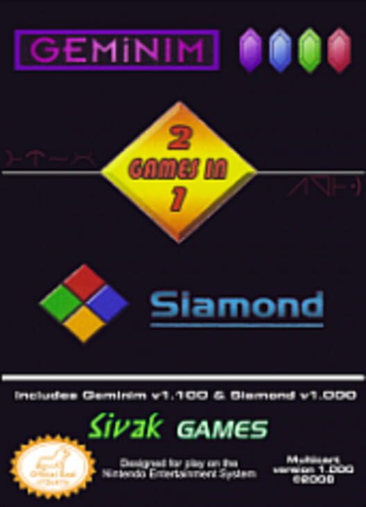 2-in-1 Geminim/Siamond — NES 2008 — NTSC-U