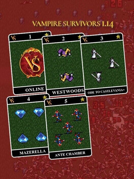 Vampire Survivors: 1.14 — PS4 2025 — NTSC-U