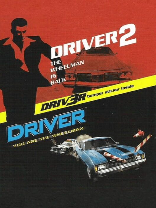 Driver / Driver 2 Twin Pack — PS1 2004 — NTSC-U
