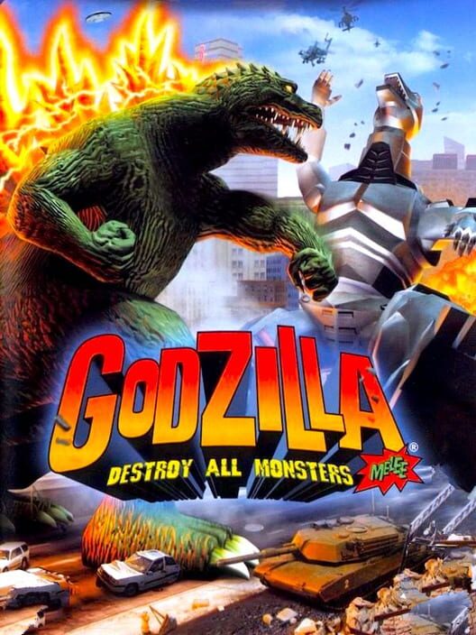 Godzilla: Destroy All Monsters Melee — GameCube null — NTSC-U