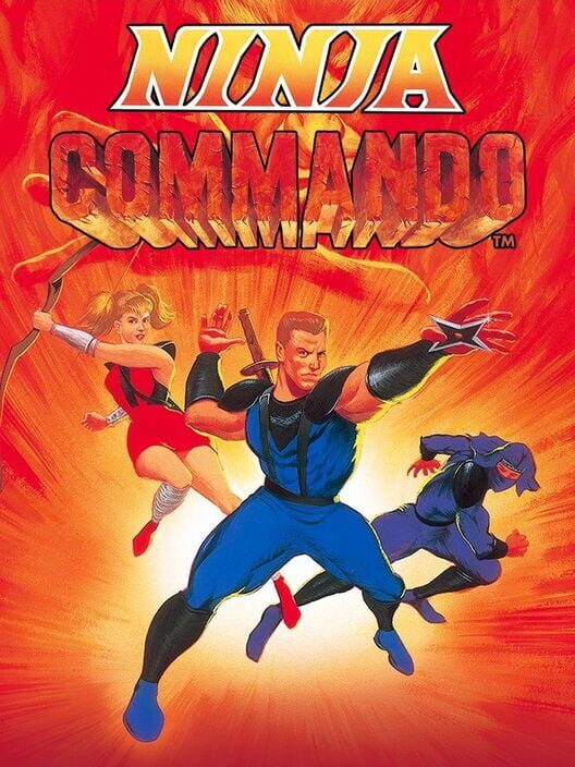 Ninja Commando — Neo Geo CD 2024 — NTSC-U