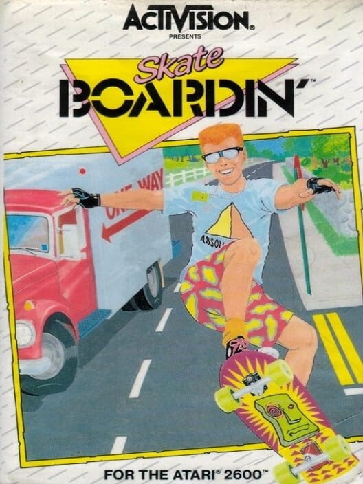 Skate Boardin' — 2600 1987 — NTSC-U