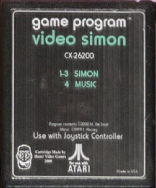 Video Simon — 2600 2000 — NTSC-U