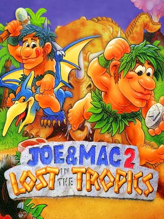 Joe & Mac 2: Lost in the Tropics — SNES 1994 — NTSC-U