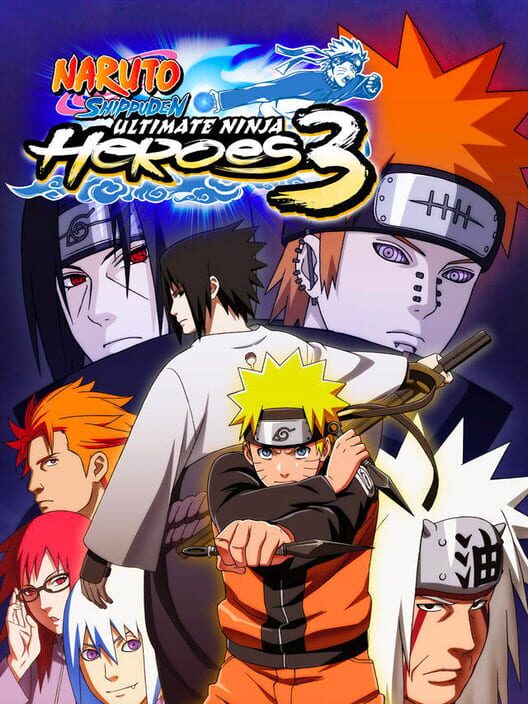Naruto Shippuden: Ultimate Ninja Heroes 3 — PSP 2010 — NTSC-U