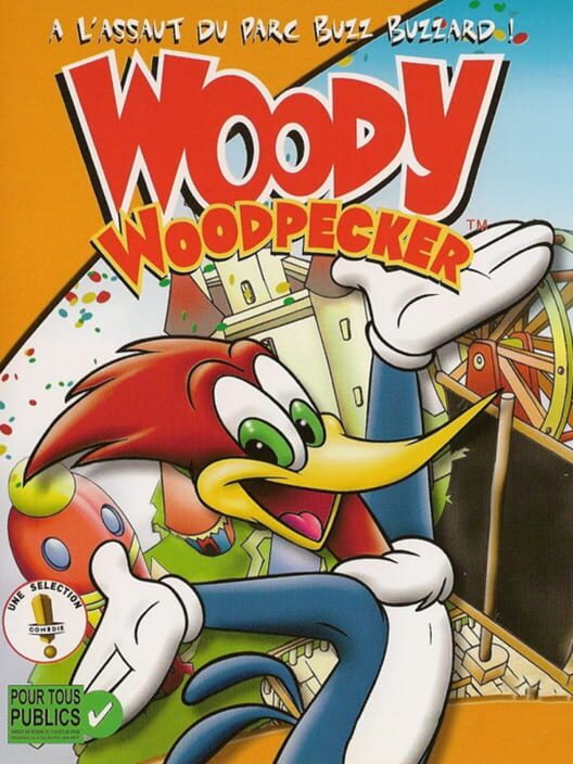 Woody Woodpecker: Escape from Buzz Buzzard Park — PS2 2002 — NTSC-U