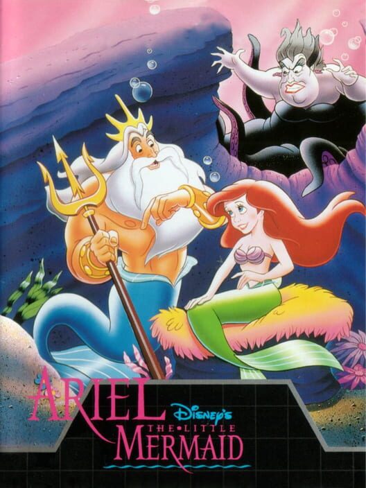 Disney's Ariel: The Little Mermaid — Game Gear 1996 — NTSC-U