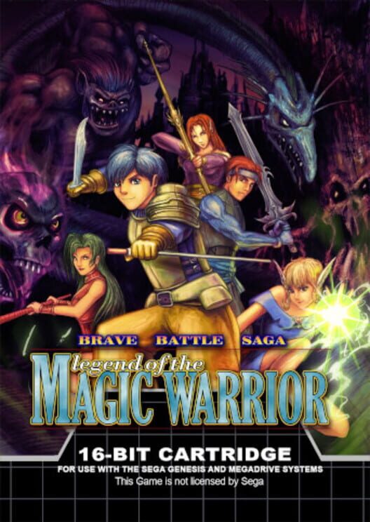 Brave Battle Saga: Legend of the Magic Warrior — Genesis 2019 — NTSC-U