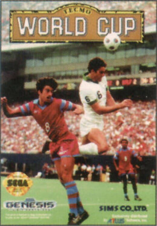 Tecmo World Cup — Genesis 1992 — NTSC-U