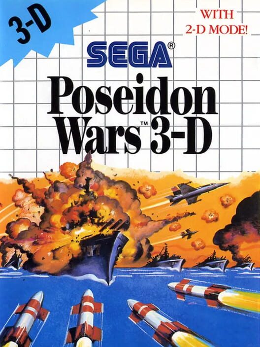 Poseidon Wars 3-D — Master System 1988 — NTSC-U