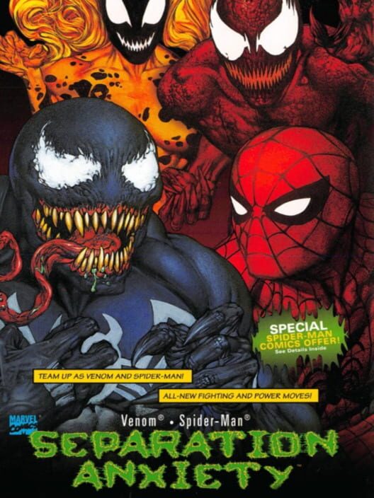Venom/Spider-Man: Separation Anxiety — Genesis 1995 — NTSC-U