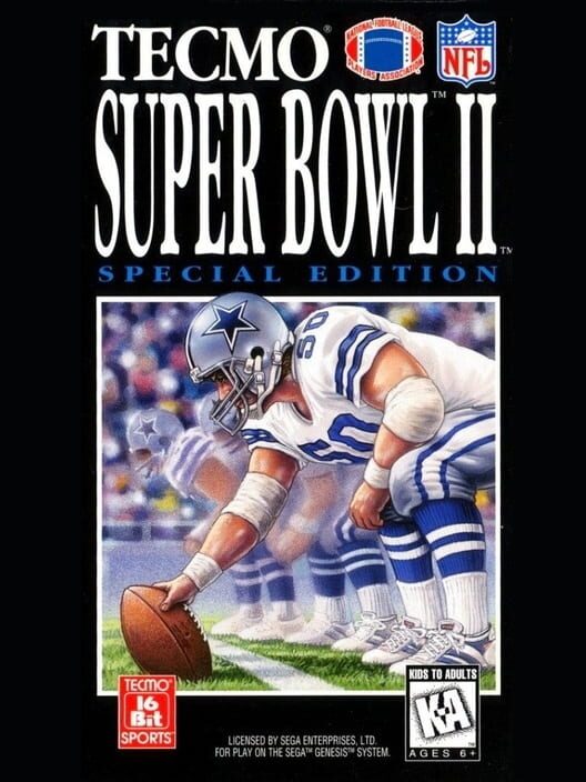 Tecmo Super Bowl II: Special Edition — Genesis 1994 — NTSC-U