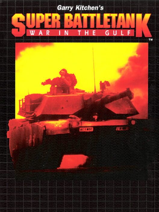 Garry Kitchen's Super Battletank: War in the Gulf — SNES 1992 — NTSC-U