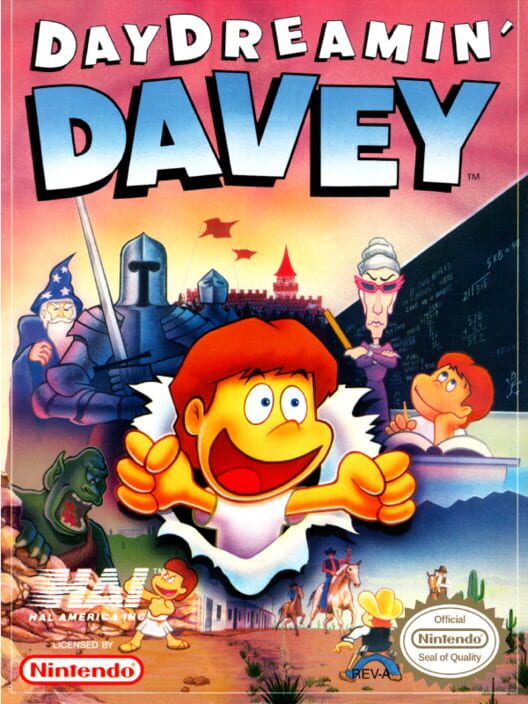 Day Dreamin' Davey — NES 1992 — NTSC-U