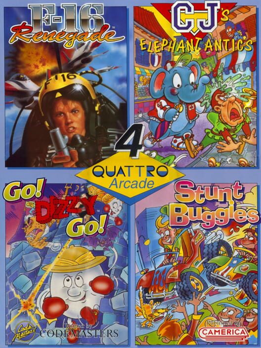 Quattro Arcade — NES 1992 — NTSC-U