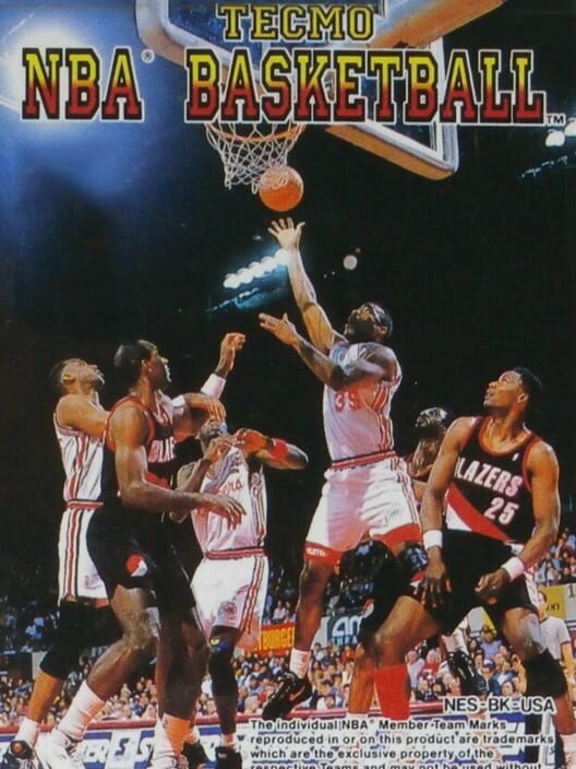 Tecmo NBA Basketball — NES 1992 — NTSC-U