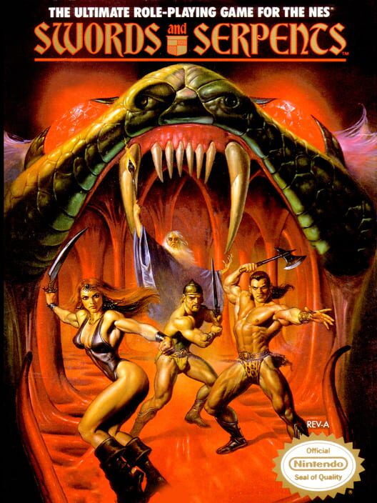 Swords and Serpents — NES 1990 — NTSC-U