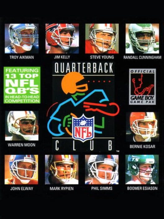 NFL Quarterback Club — Game Boy 1993 — NTSC-U