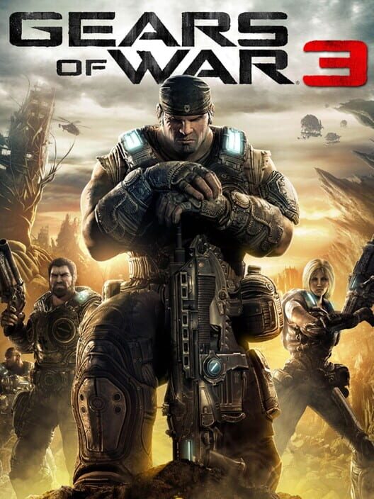 Gears of War 3 — Xbox 360 2011 — NTSC-U